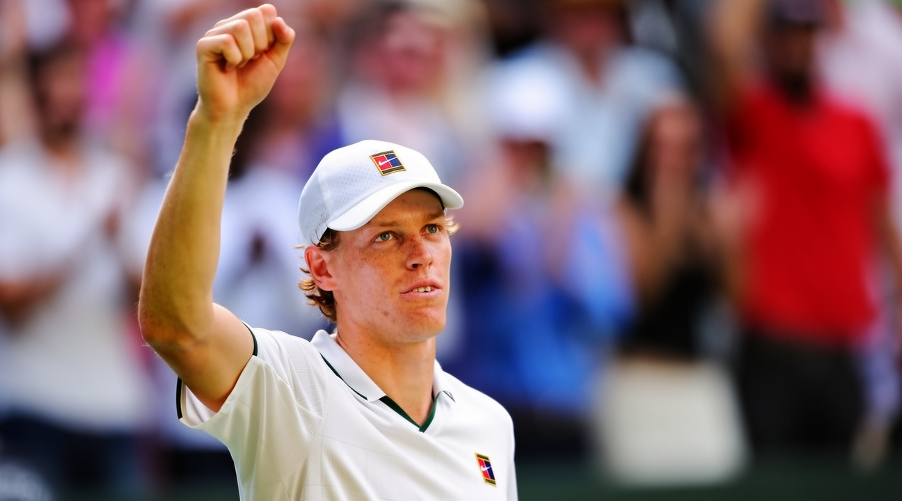 TOP1体育平台 - 从逆境到巅峰：Sinner如何击败 Djokovic 闯入温网决赛？ - TOP1体育 配图